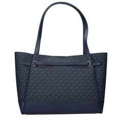 Michael Kors Schultertasche aus blauem Stoff