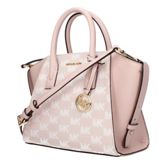 Michael Kors Handtasche aus rosafarbenem Stoff