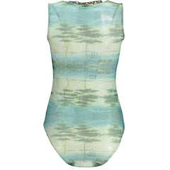 Desigual Grüner Polyester Damen Body