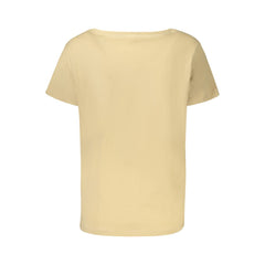 Freddy Baumwoll-Damen-T-Shirt Beige