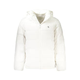 Calvin Klein White Polyamide Jackets & Coat