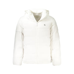Calvin Klein Bianco Poliammide Herrenjacke