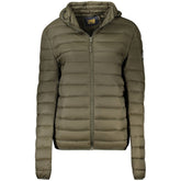 Cavalli Class Green Polyester Jackets & Coat