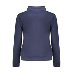 Norwegen 1963 Blaues Baumwoll-Damen-Sweatshirt