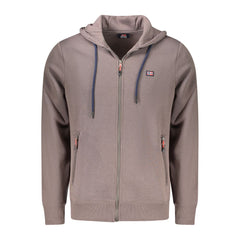 Norwegen 1963 Marrone Baumwolle Herren Sweatshirt