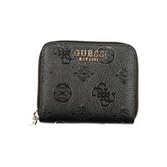 Guess Jeans Black Polyethylene Wallet