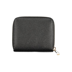 Guess Jeans Nero Polyurethan Damen Portemonnaie