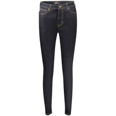 Guess Jeans Blaue Baumwoll-Skinny-Jeans für Damen