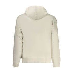 Calvin Klein Beiger Herren-Kapuzenpullover aus Baumwolle