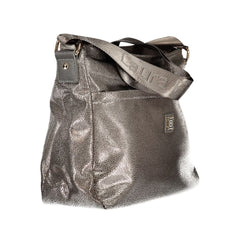 Laura Biagiotti Grigio Polyester Damen Handtasche