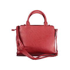 Laura Biagiotti Rote PVC Damen Handtasche