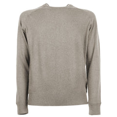 Emilio Romanelli Beige Cashmere Men Sweater