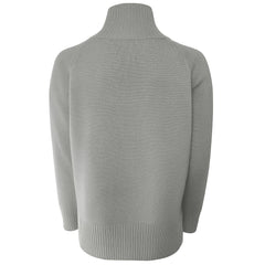 Emilio Romanelli Gray Cashmere Women Sweater