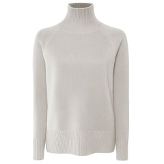 Emilio Romanelli Beige Cashmere Women Sweater