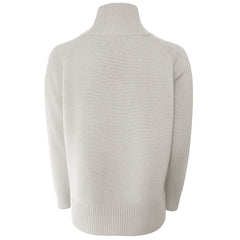 Emilio Romanelli Beige Cashmere Women Sweater