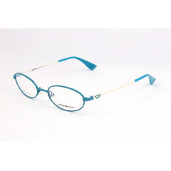 Emporio Armani Brille aus blauem Edelstahl (Fassungen)