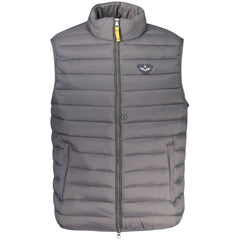 Armata Di Mare Graue Polyamid Herrenjacke