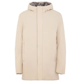 Suns White Polyester Jackets & Coat