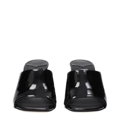 Jimmy Choo Schwarze Plateau-Sandalen aus Leder