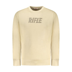 Rifle Beige Cotton Men Sweatshirt