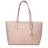 Michael Kors roze stoffen schoudertas