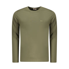 Rifle Green Cotton Men T-Shirt