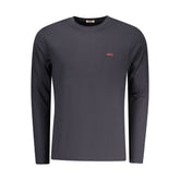 Rifle Blue Cotton Men T-Shirt