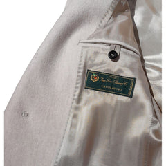 Made in Italy Beige Wool Men Jacket