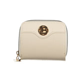 Laura Biagiotti Beige Polyurethane Women Wallet