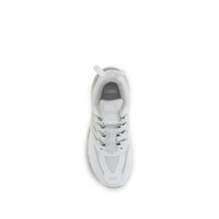 MM6 White Polyamide Athletic Sneakers