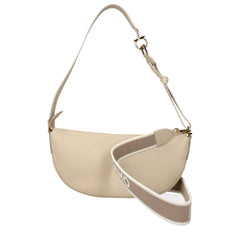 Salvatore Ferragamo Gray Leather Shoulder Bag