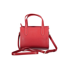 Mario Valentino Red Polyethylene Women Handbag