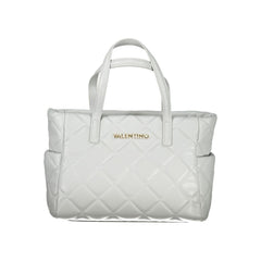 Mario Valentino Gray Polyethylene Handbag