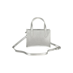 Mario Valentino Silber Polyurethan Damenhandtasche