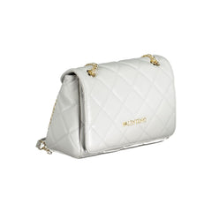Mario Valentino Grigio Polyurethan Damenhandtasche