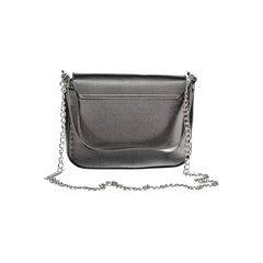 Mario Valentino Gray Polyethylene Handbag