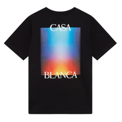Casablanca Black Cotton T-Shirt