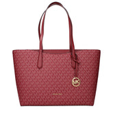 Michael Kors Rode Stoffen Schoudertas