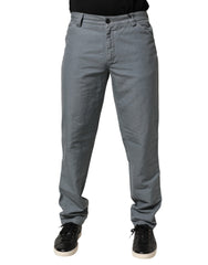 Master Coat Graue Baumwolle Regular Fit Herren Jeans