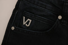 Versace Jeans Couture Dunkelschwarze Dora Slim Fit Jeans