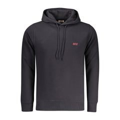 Rifle Blue Baumwoll-Herrenhoodie