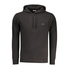 Rifle Herren-Sweatshirt aus schwarzer Baumwolle