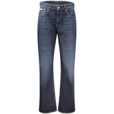 Calvin Klein Blu Cotton Women Jeans