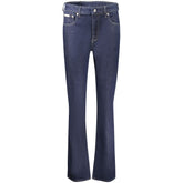 Calvin Klein Blue Cotton Jeans Denim