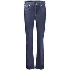 Calvin Klein Blu Cotton Women Jeans