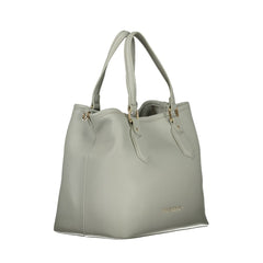 Mario Valentino Gray Polyethylene Handbag