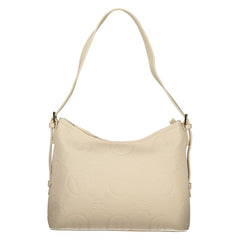 Mario Valentino Beige Polyurethan Damenhandtasche