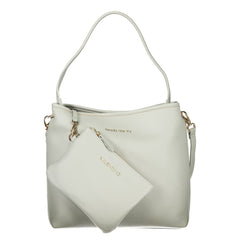 Mario Valentino Gray Polyethylene Handbag