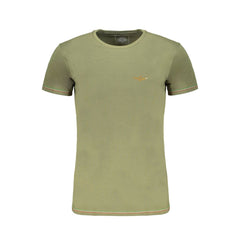 Aeronautica Militare Grünes Baumwoll-Herren-T-Shirt