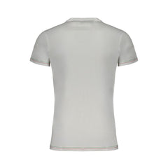Aeronautica Militare Weißes Baumwoll-Herren-T-Shirt